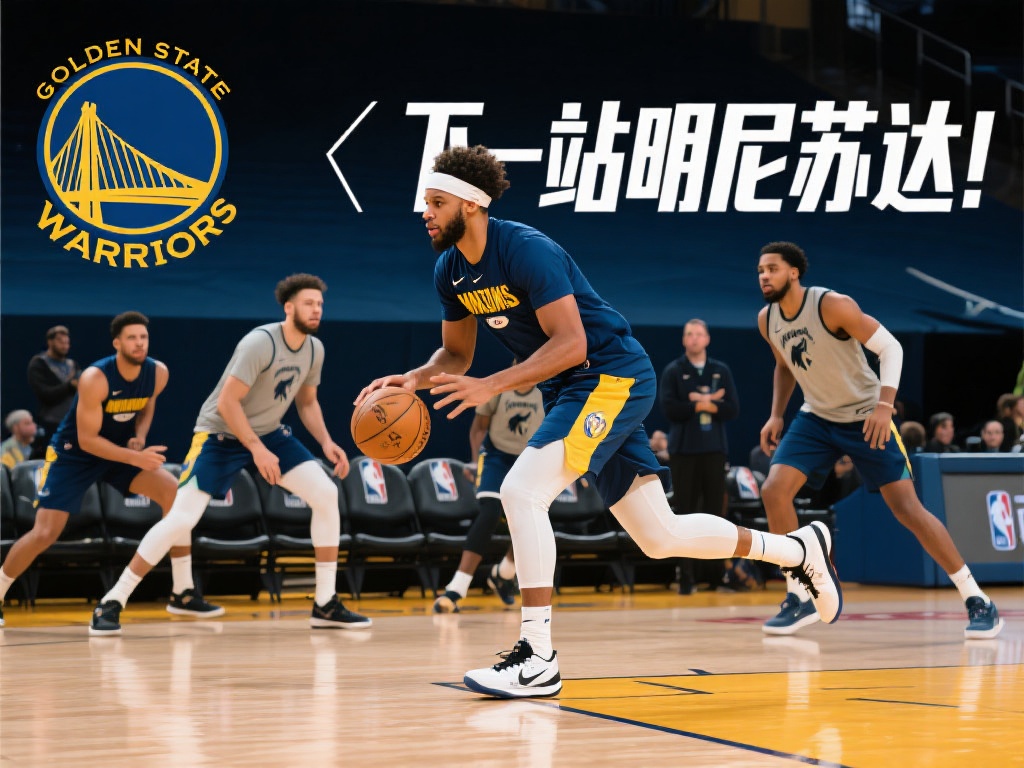 勇士发布照片为西部半决赛对阵森林狼造势:下一战,明尼苏达! 在NBA季后赛的激烈角逐中,金州勇士队以