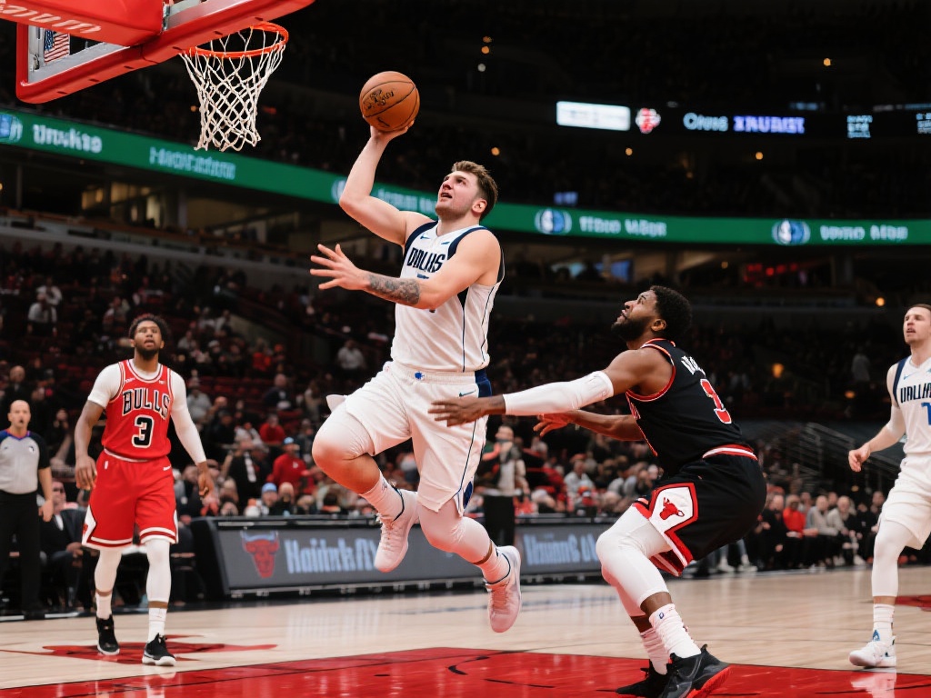 以比赛最后两分钟为例，独行侠落后公牛3分