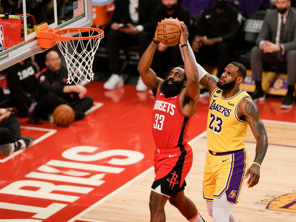 4月1日常规赛焦点战:火箭对阵湖人精彩回顾 从赛后数据来看,火箭队在三分球命中率上明